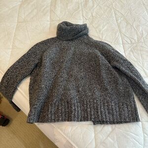 Madewell Charcoal Turtleneck Sweater